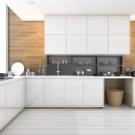 Modne i minimalistyczne wykończenie kuchni